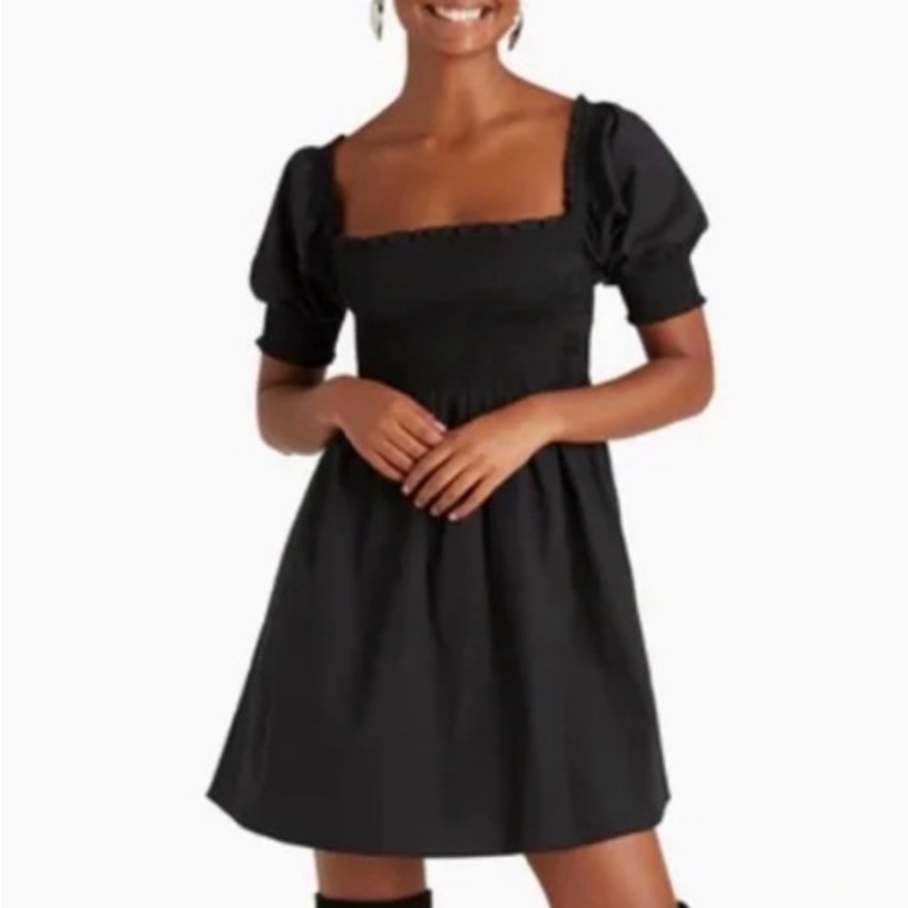 Hill House Black Mini Dress